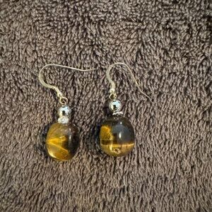 Tiger Eye Earrings